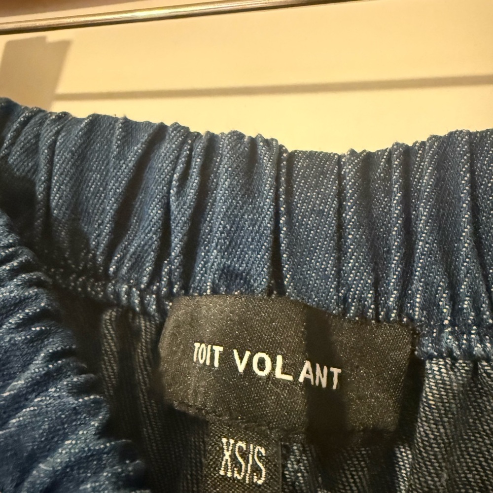 Toit Volant Blue Denim pants